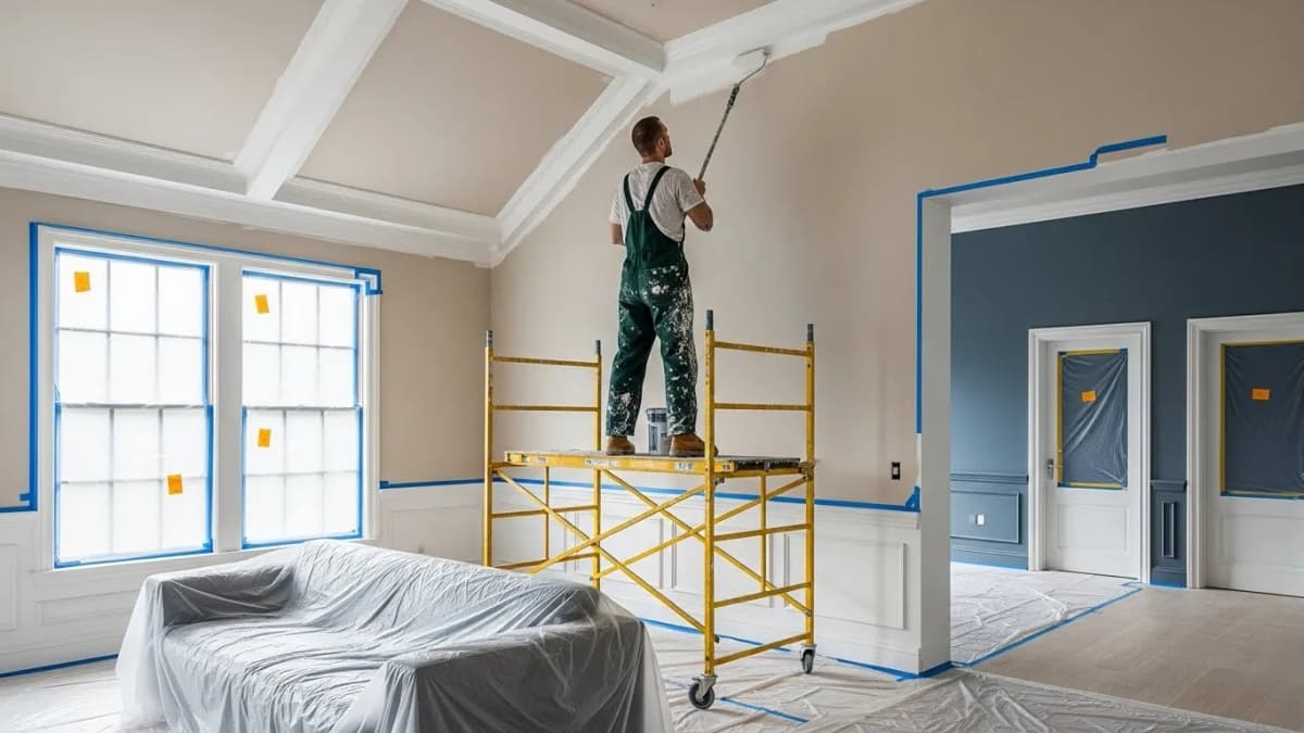 Pintura interior y exterior profesional en Barcelona